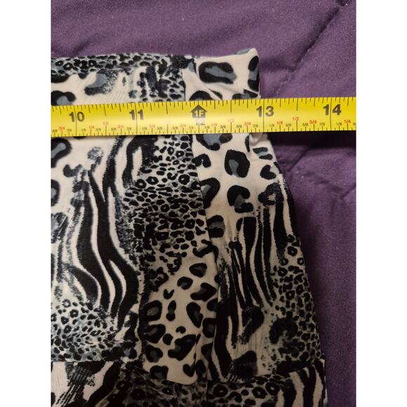 Animal Print Palazzo Pants-Size Large - Picture 5 of 7